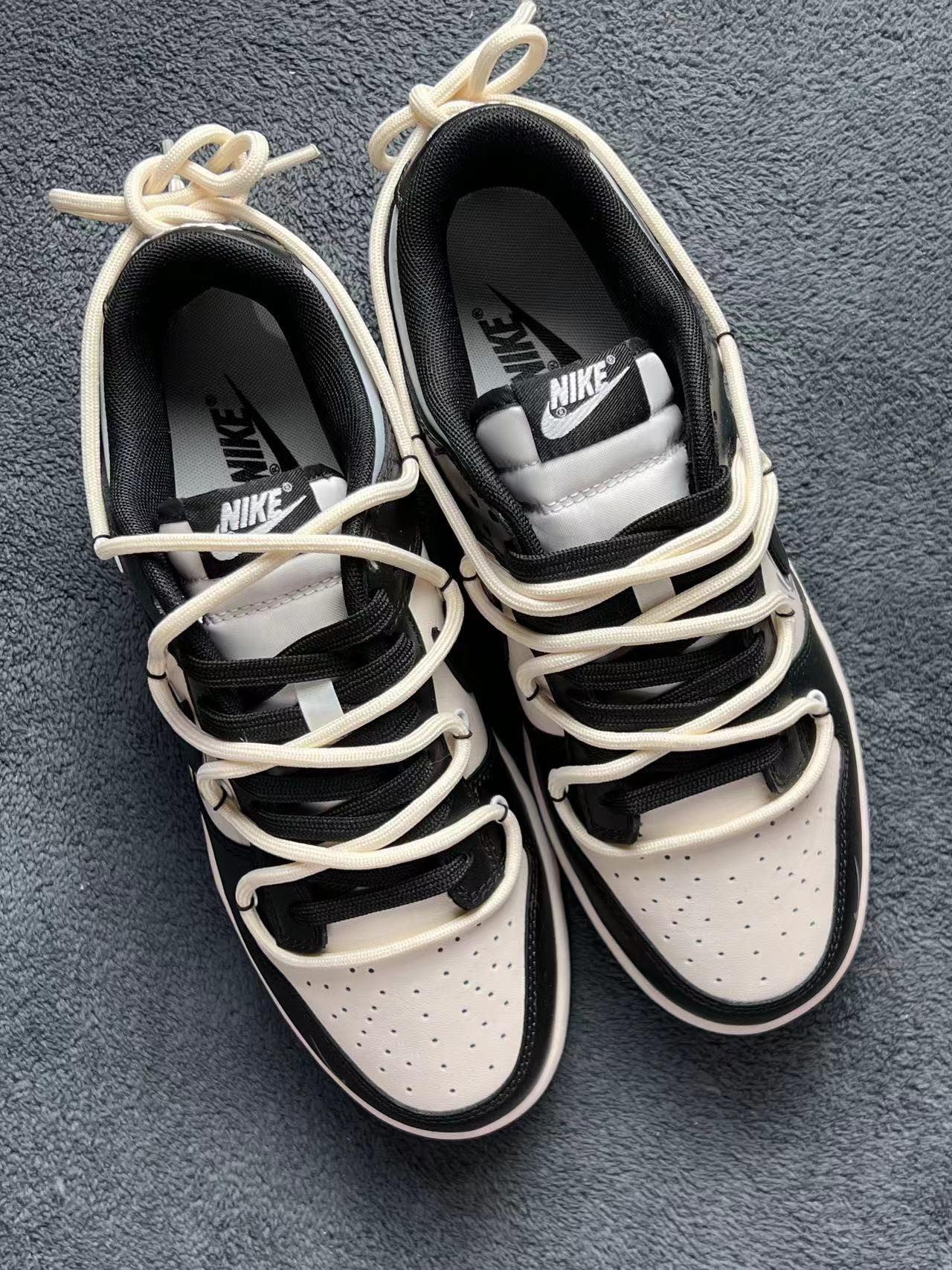 潮流是个轮回—Nike dunk 黑白熊猫定制款